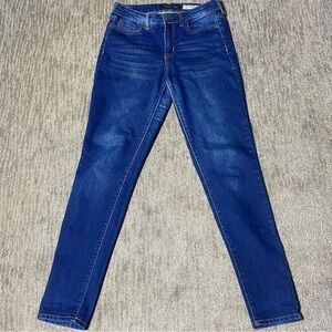 Aeropostale Jeggings Jeans Women’s 2R Dark Blue Mid Rise Stretch Casual Denim